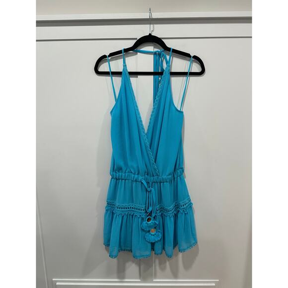 Ramy Brook Marla Open Back Halter Dress Size S - Picture 2 of 8